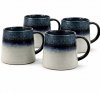 ZESTAW 4 X KUBEK CERAMICZNY do kawy herbaty czekolady NAVY 400ml